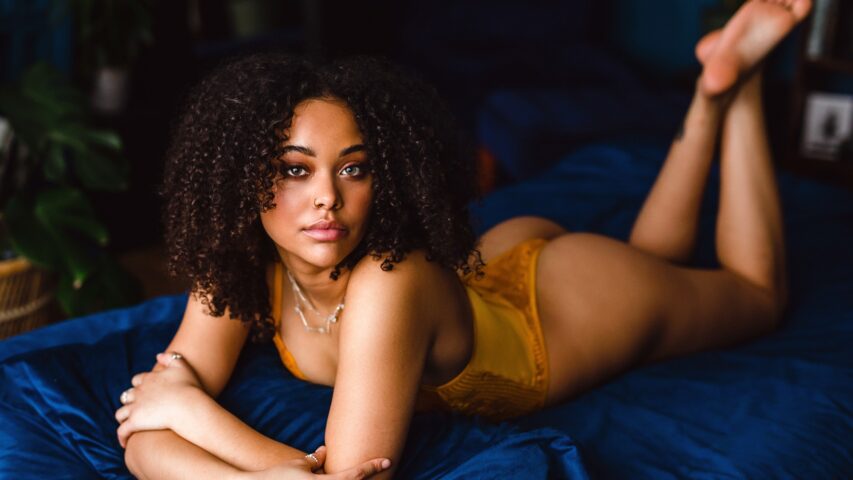 Paige Anastine in the Studio