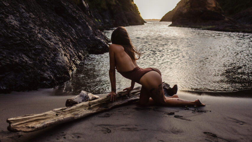 Cape Disappointment Self Portraits